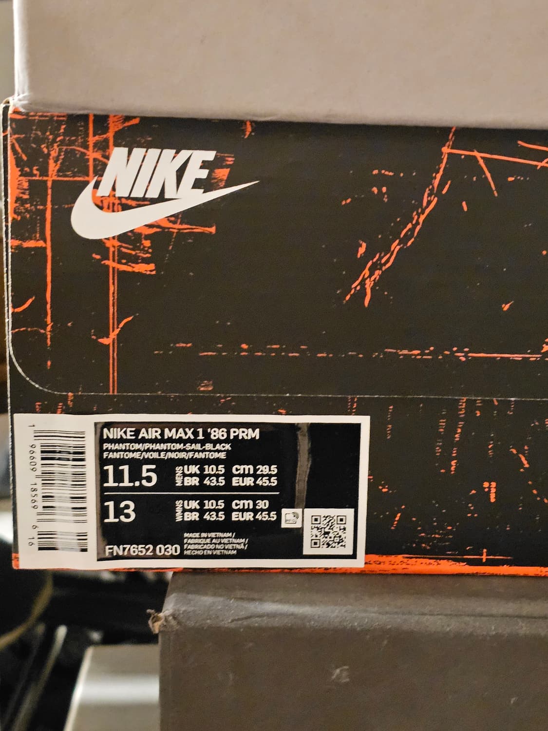 나이키 에어맥스 1 '86 월드 메이크 코리아 상품이미지6