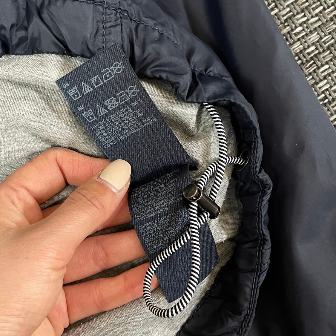 타미힐피거 네이비 멀티포켓 나일론 자켓 M 상품이미지6