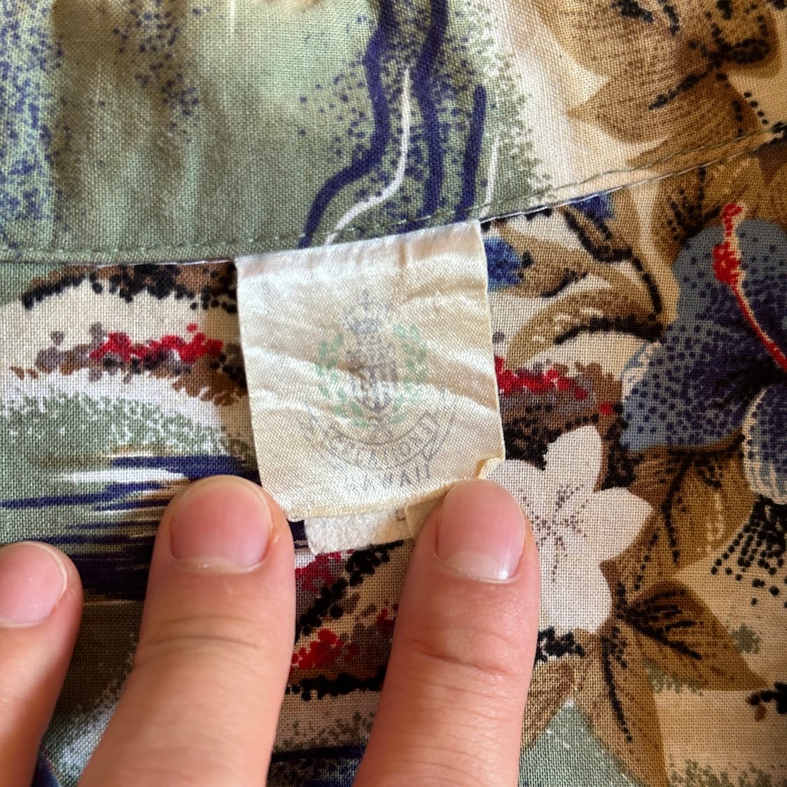 Vintage Hawaii made Hawaiian 1/2 shirts 상품이미지6