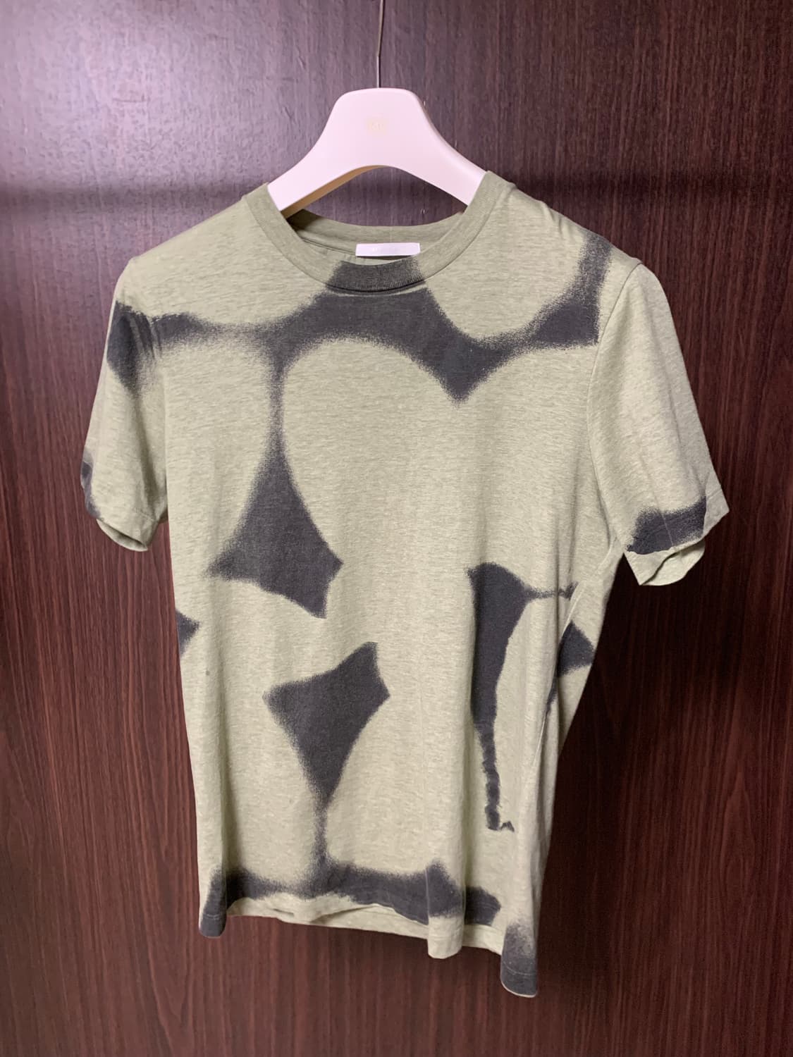 헬무트랭 패턴 반팔 상품이미지1