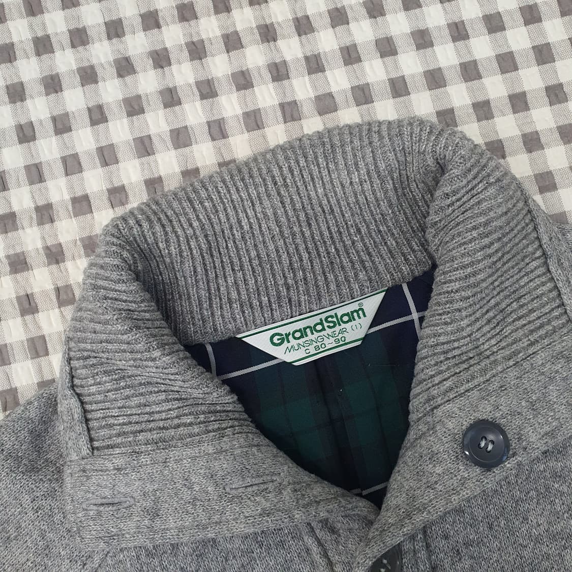 먼싱웨어 니트 가디건 남자90~95 상품이미지2