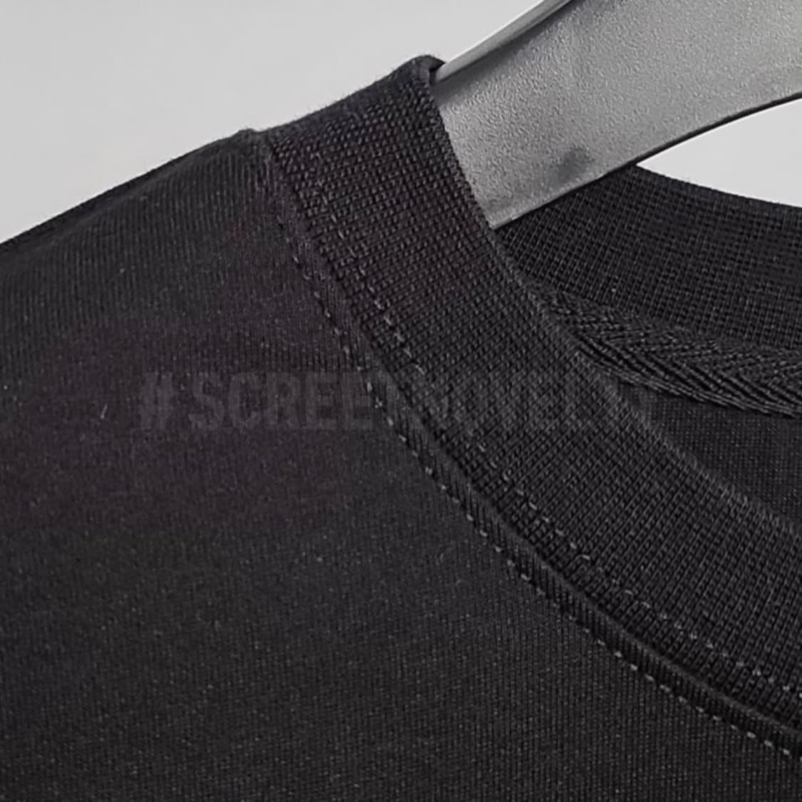 몽클 블랙 코튼 맨투맨 상품이미지6