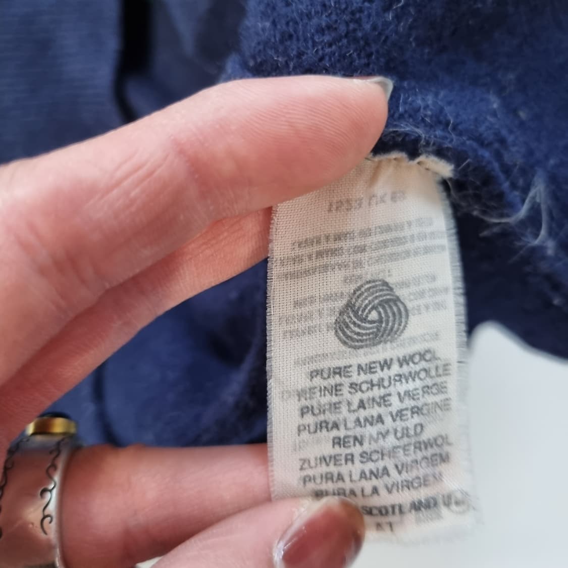 버버리 아가일 울 니트  상품이미지5