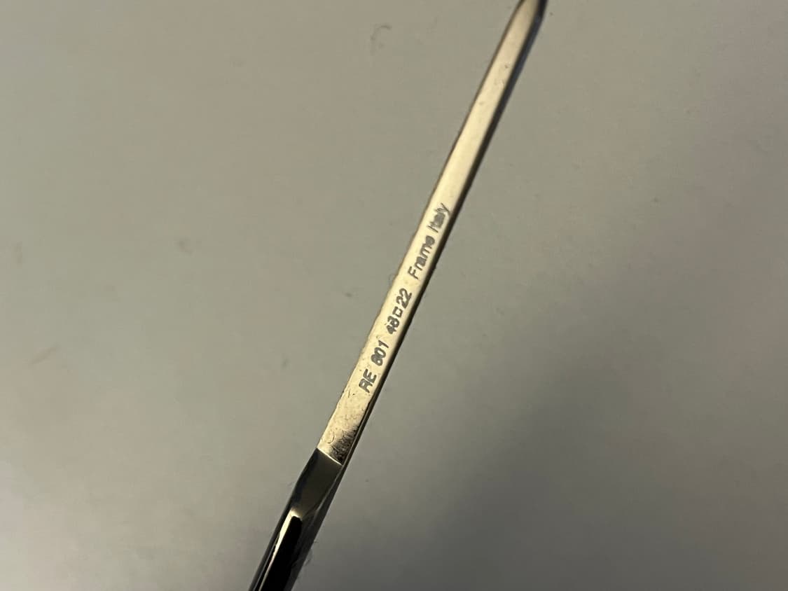 무도수 렌즈포함 USA 랜돌프 란돌프 은테 안경 frame italy 상품이미지2