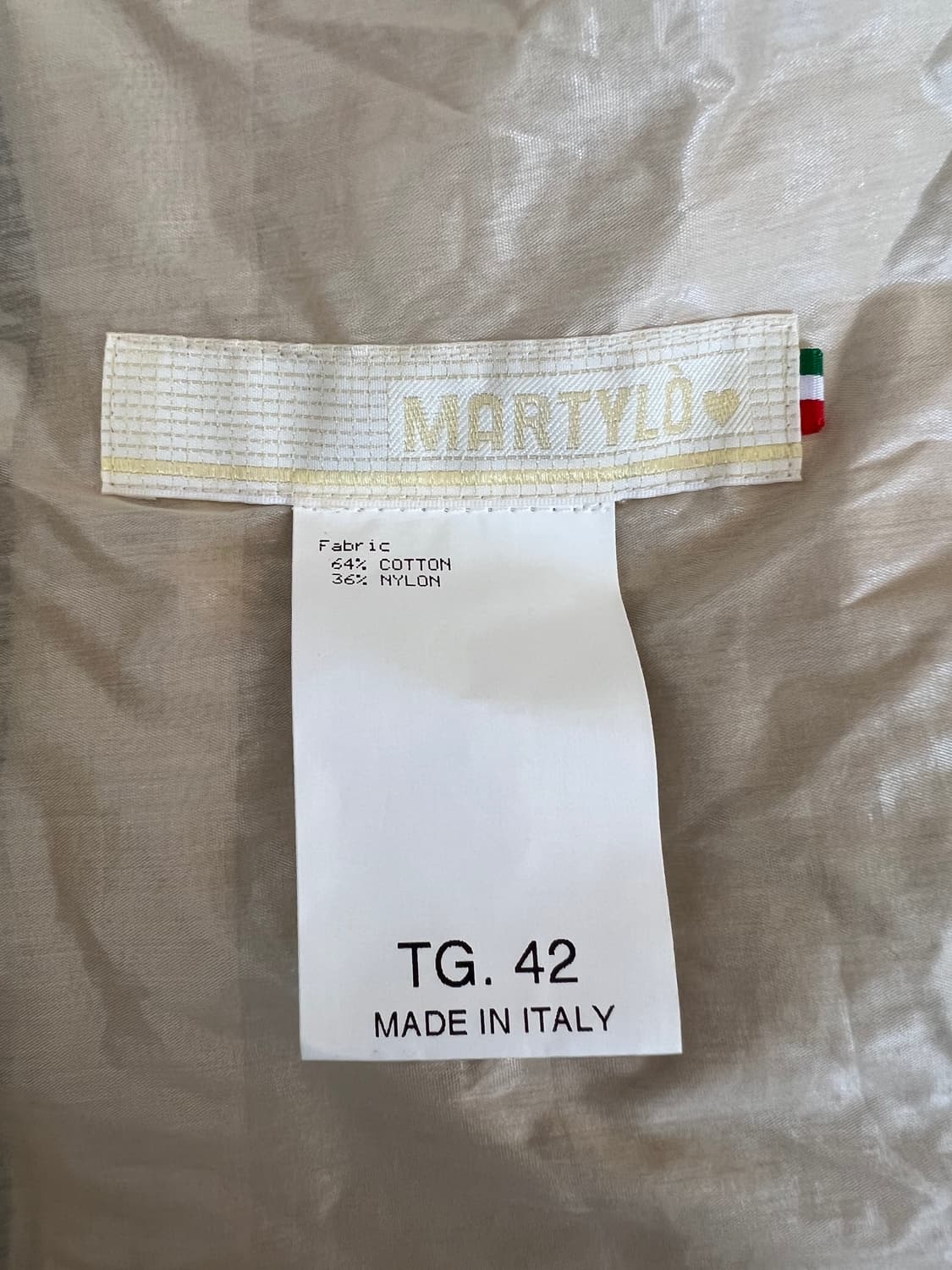 디루치아노 diLUCIANO 여성 골드베이지 바람막이코트 후드집업점퍼 상품이미지7