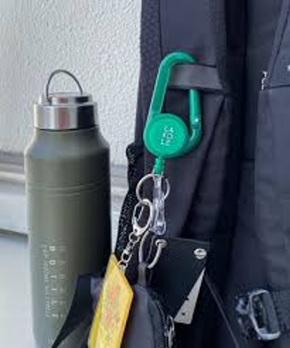 [LAKORE] 와이어 카라비너 키링 그린색 상품이미지7