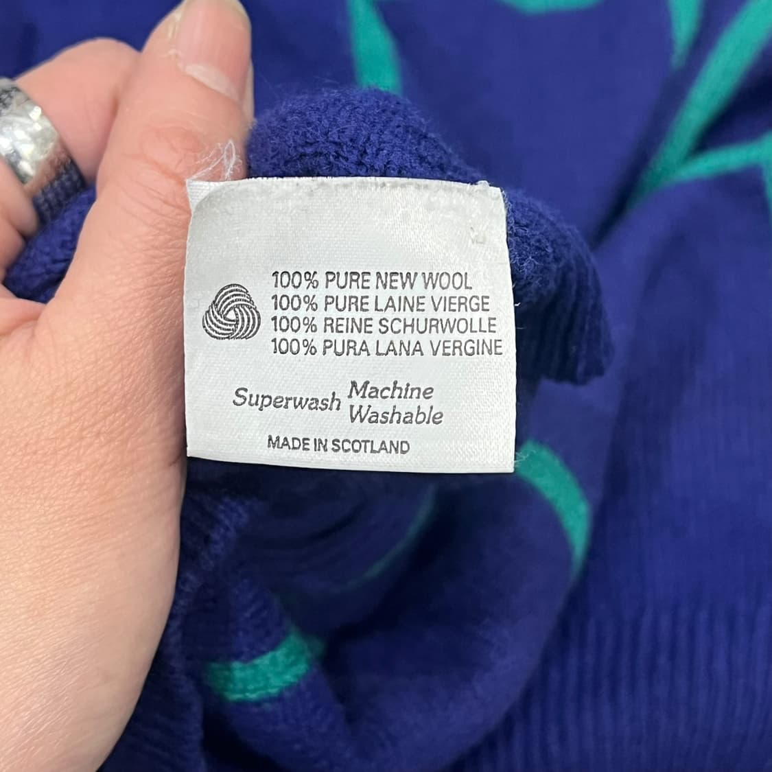 글렌뮤어 스코틀랜드 브이넥 니트 s08385 상품이미지8