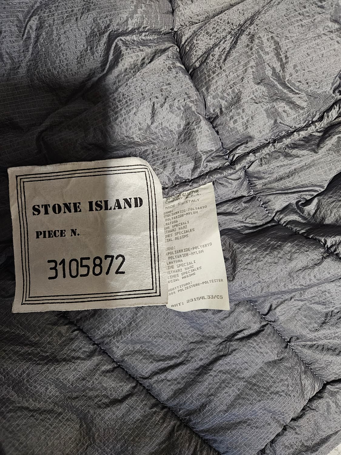 (xl) 90s 스톤아일랜드 95aw 패딩 상품이미지3