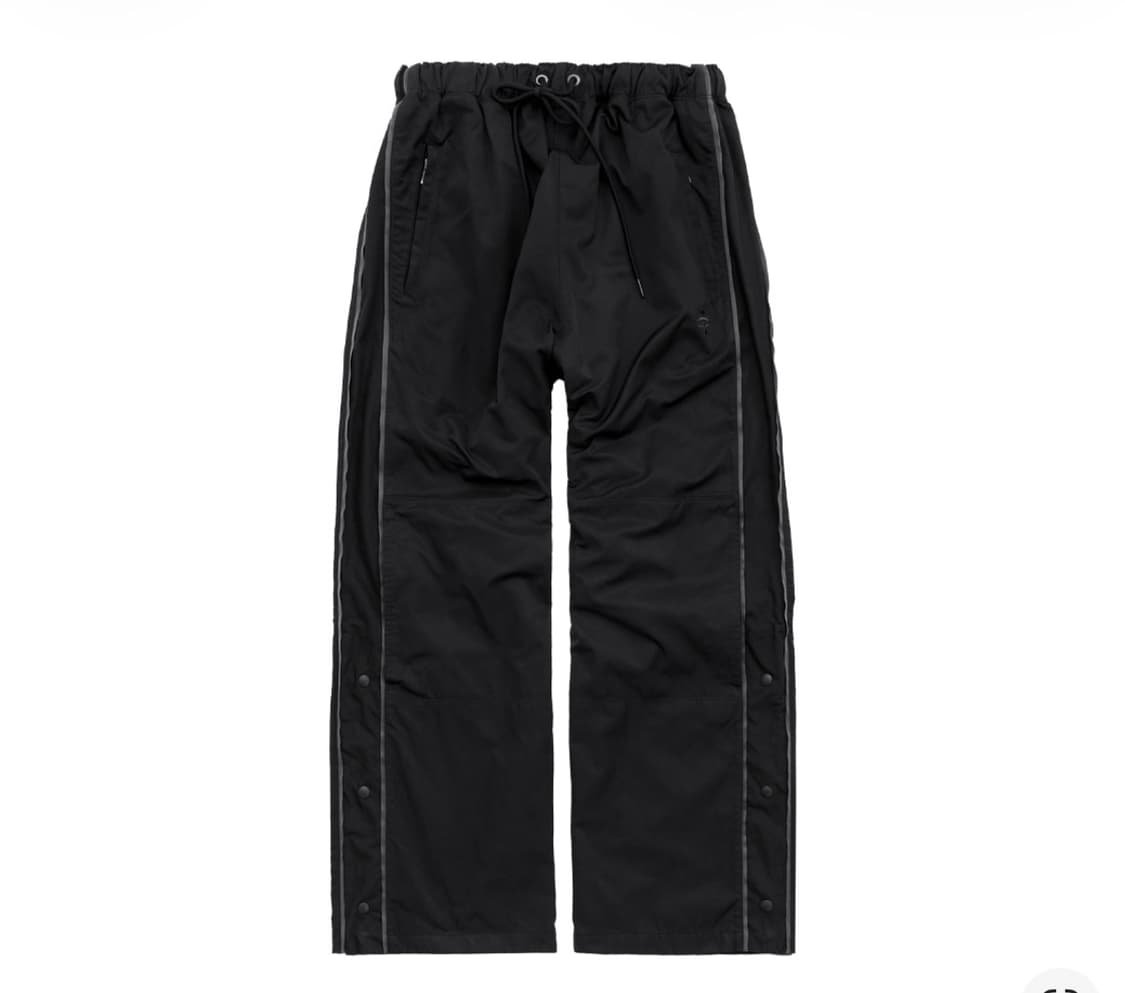 폴리테루 1011 나일론 트랙 팬츠 트리플 블랙 상품이미지1