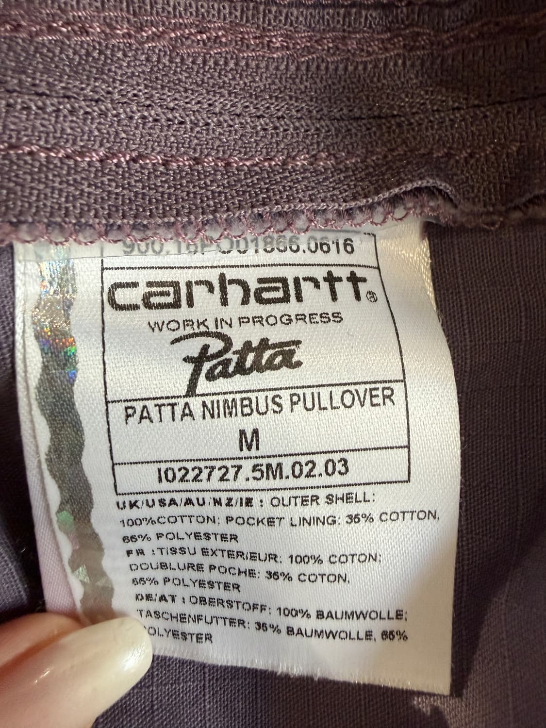 칼하트 WIP x 파타 아노락 상품이미지8