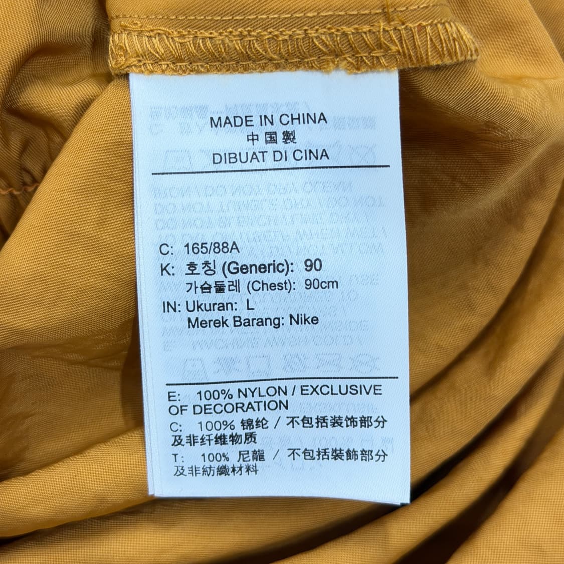 나이키 스포츠 우먼 우븐 원피스 머스타드 L 상품이미지6
