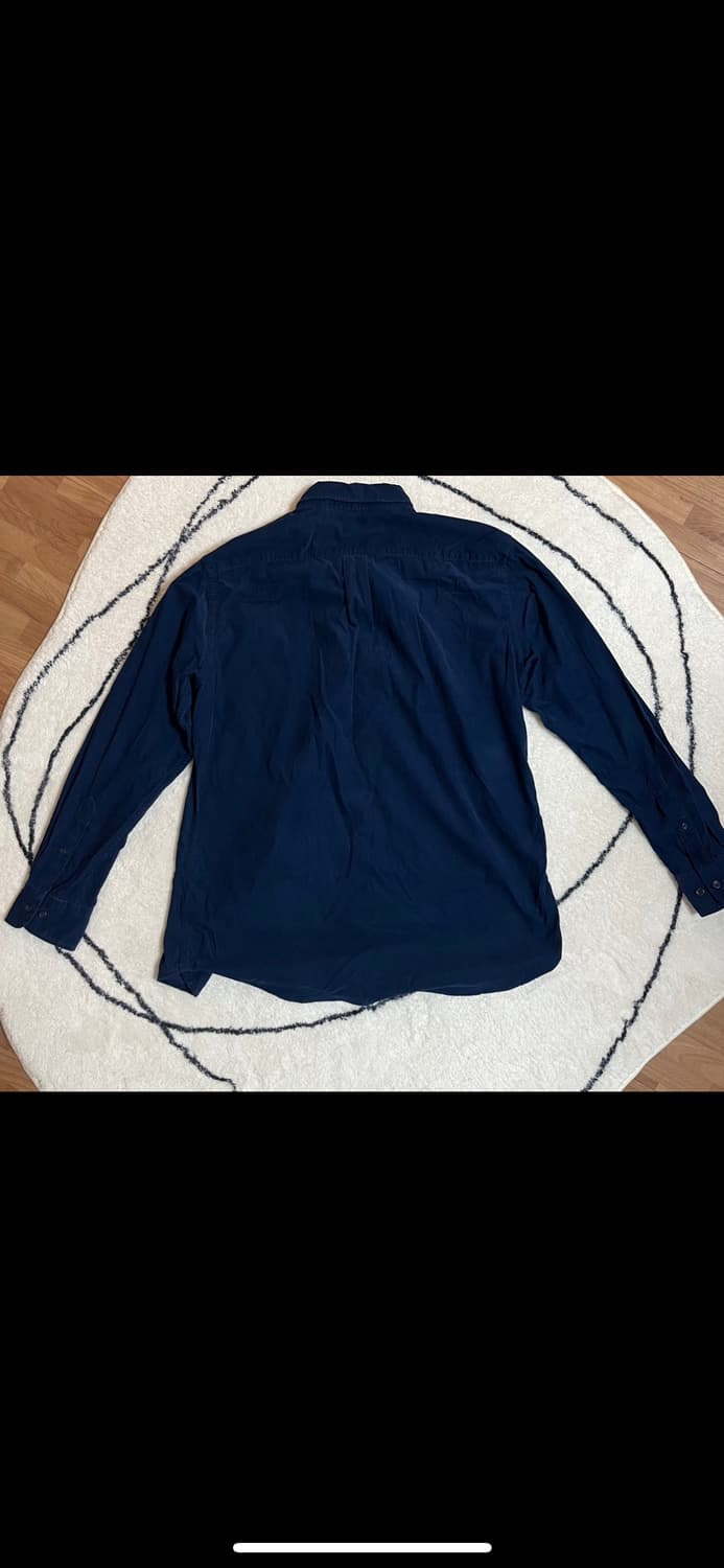 유니클로 블루 코듀로이 셔츠 상품이미지3