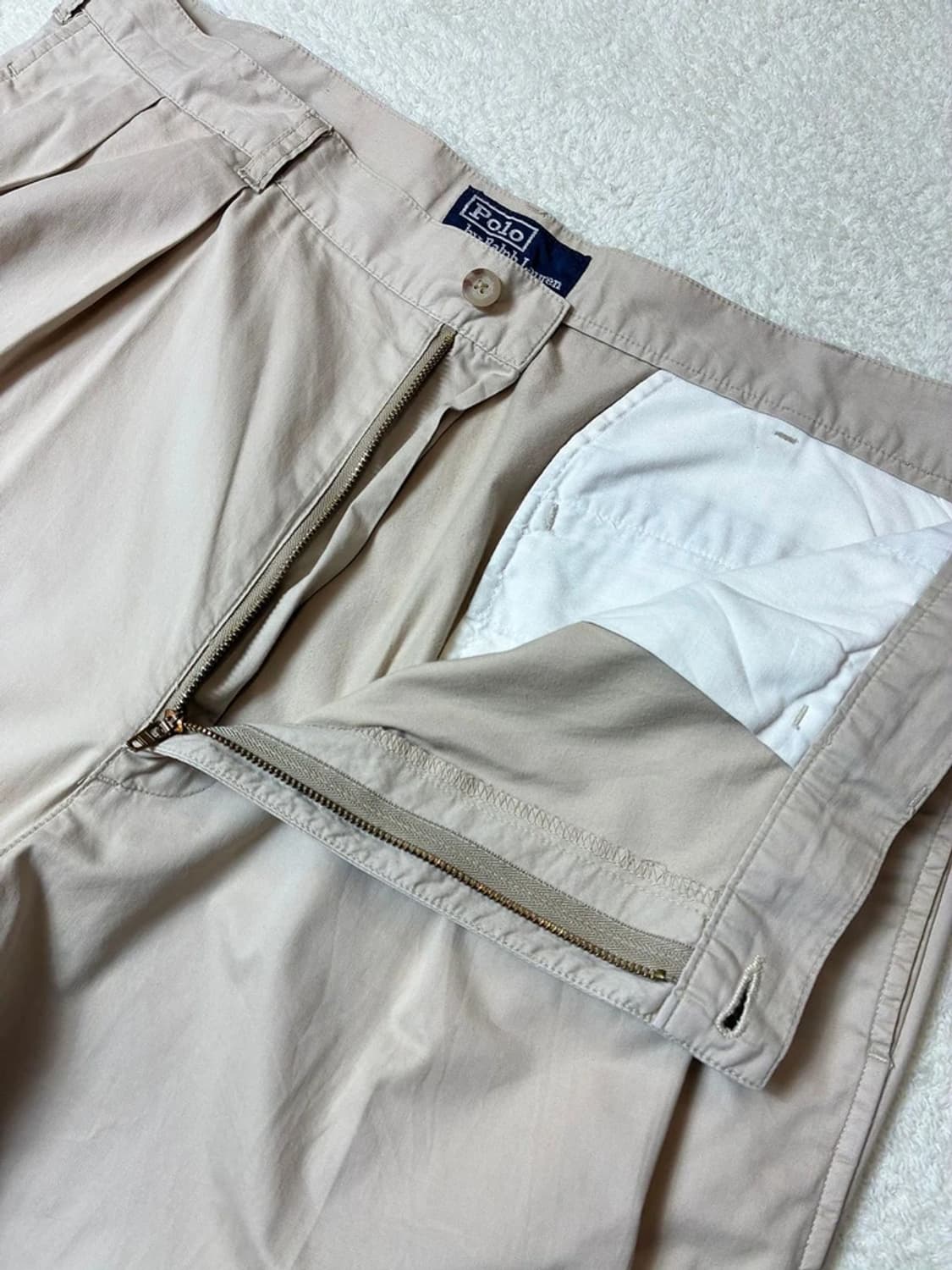 폴로 랄프로렌 00's 투턱 스트레이트 치노 팬츠 PN6397 상품이미지3