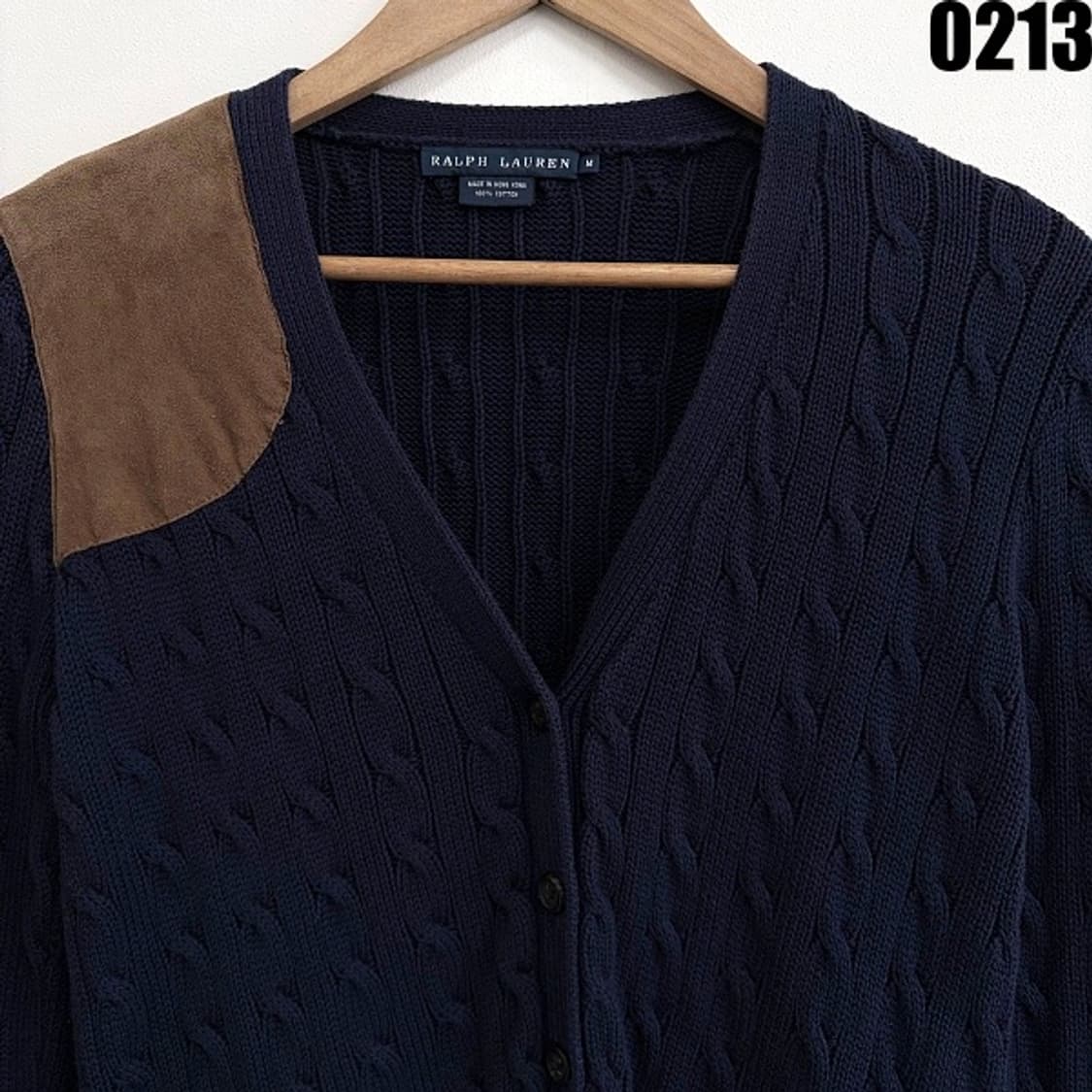 폴로 랄프로렌 케이블 니트 가디건 M 0213 상품이미지3