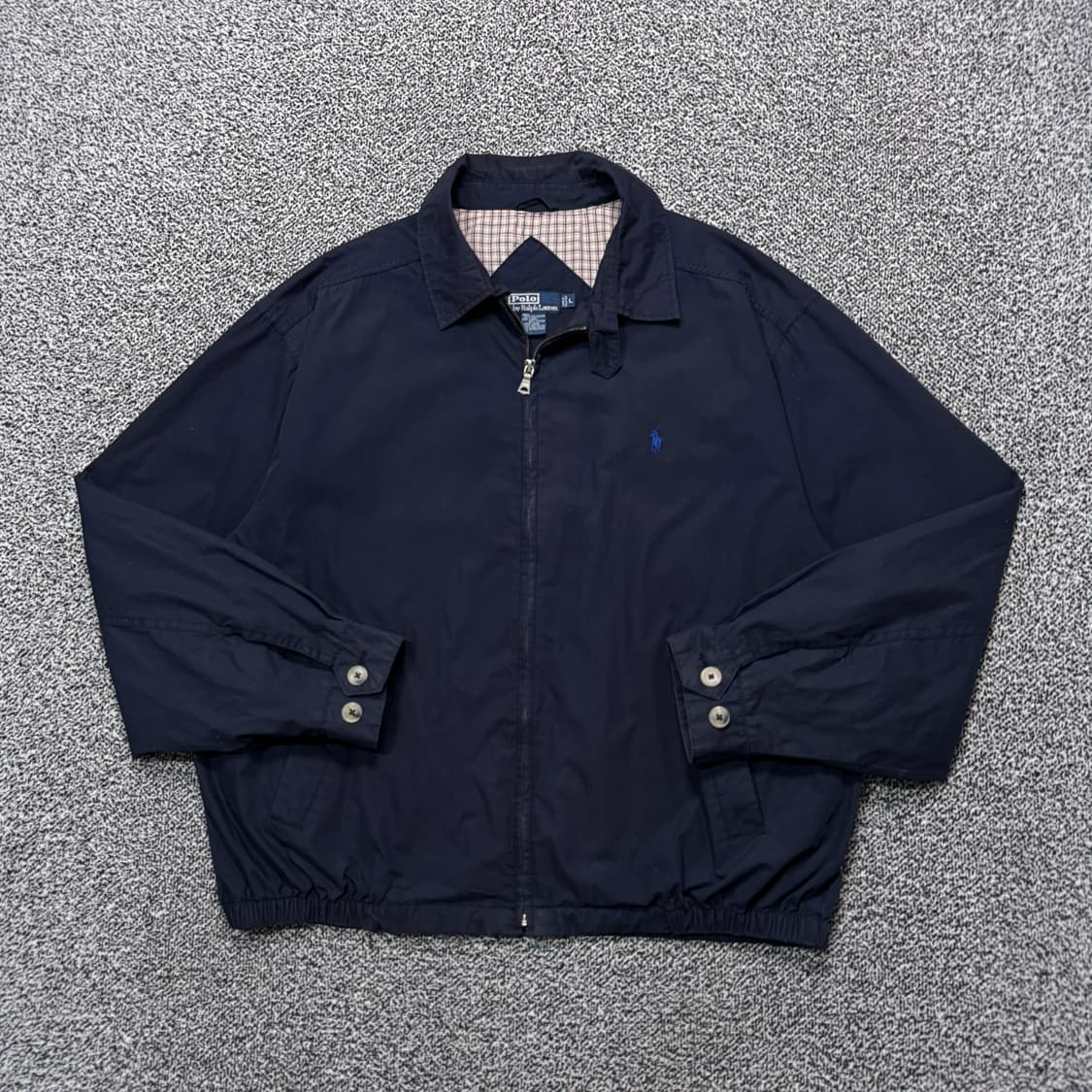 Name : 폴로 랄프로렌 시그니처로고 네이비컬러 블루종 자켓 :)  상품이미지1