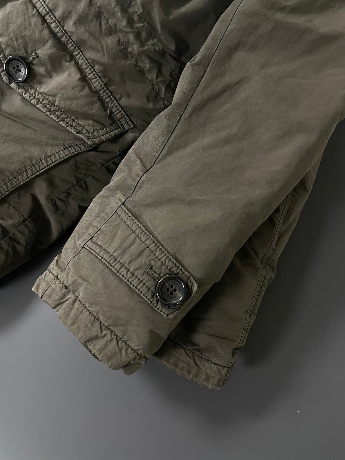 [L] 헨리코튼 은장 로고 다운 패딩 필드 자켓 상품이미지7