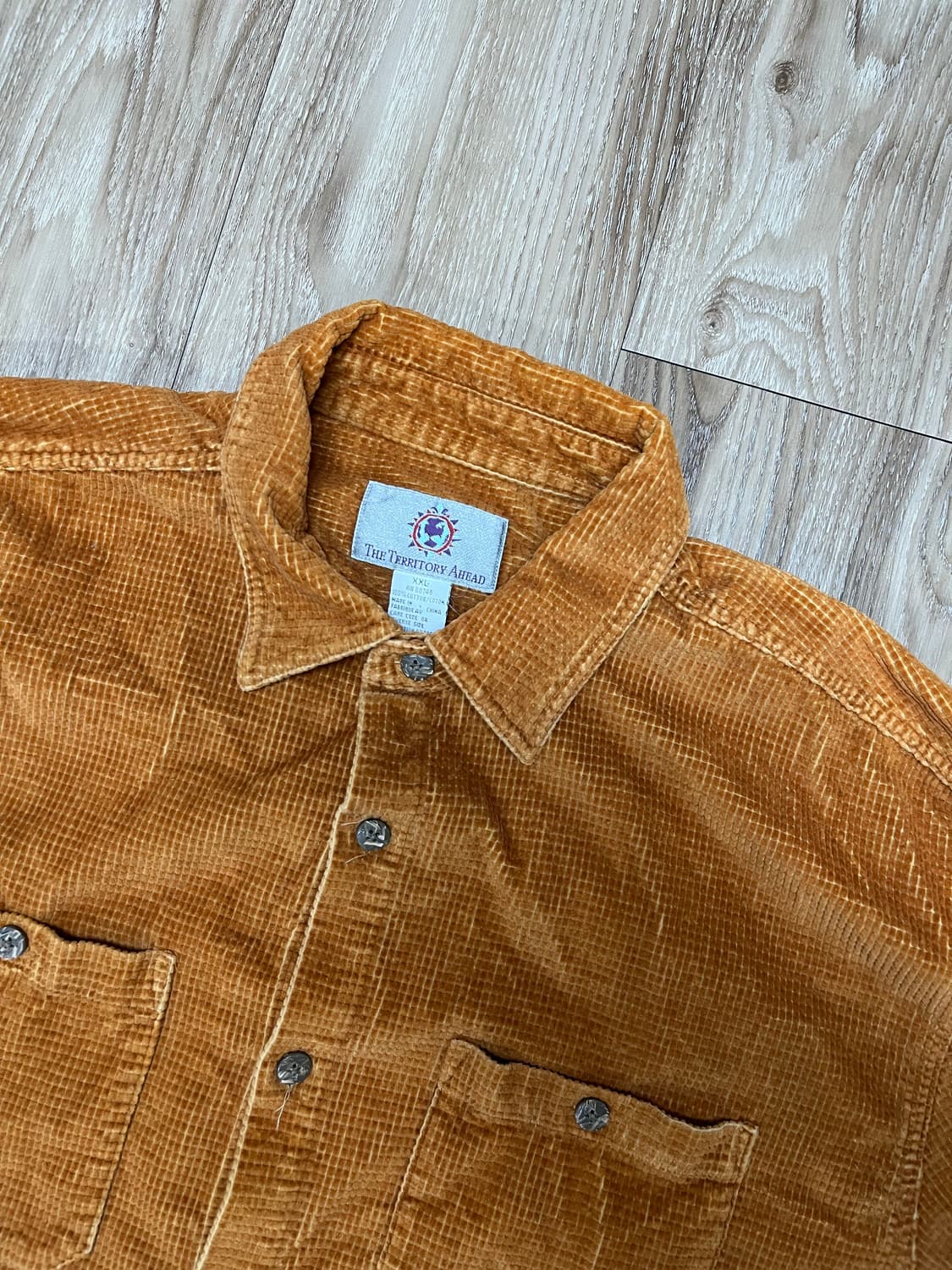 The Territory Ahead 와플 코듀로이 셔츠 상품이미지2