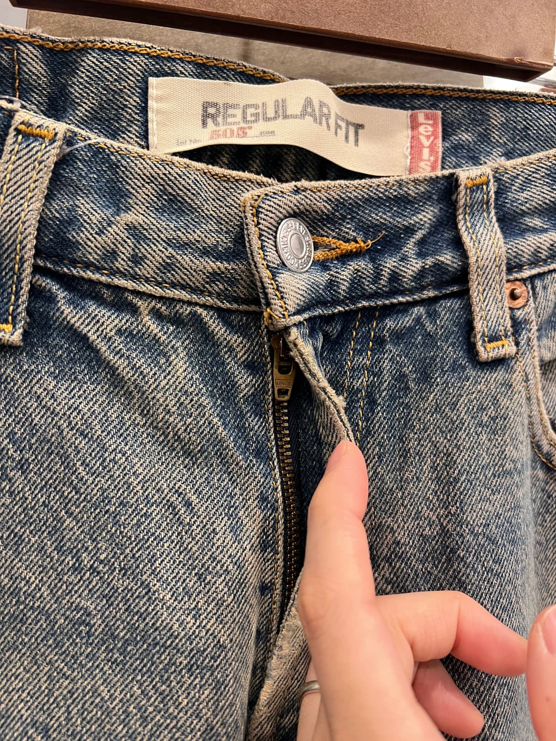00s Levis 리바이스 505 컷오프 데님 팬츠 (30inch) 상품이미지3