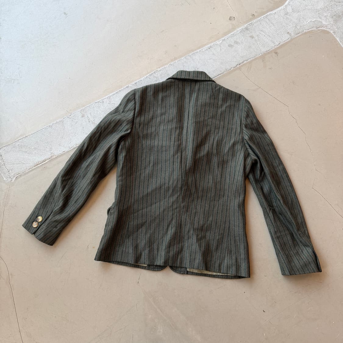 셀린느 헤링본 울 블레이저 상품이미지4