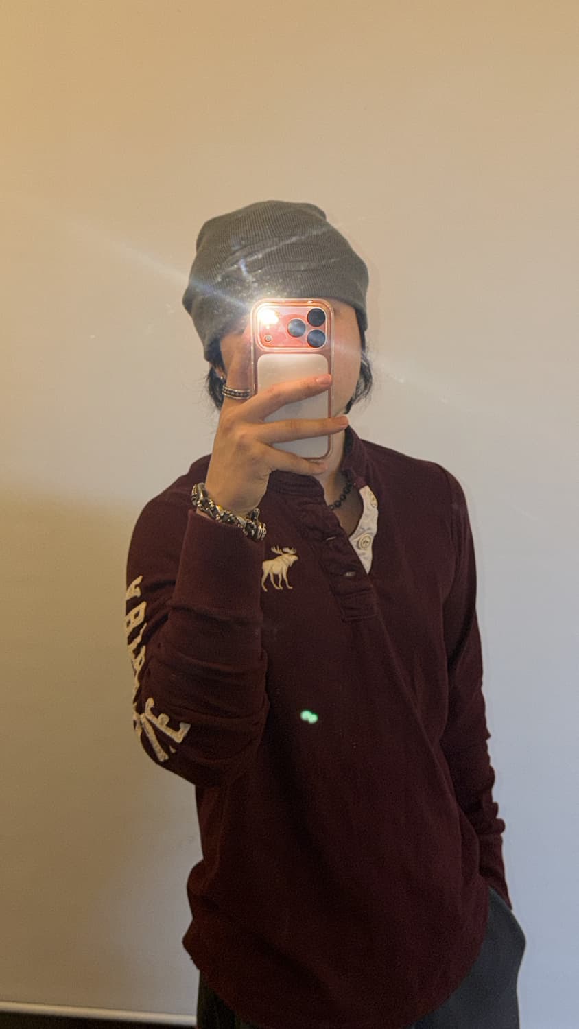 아베크롬비 빈티지 카라 맨투맨 상품이미지2