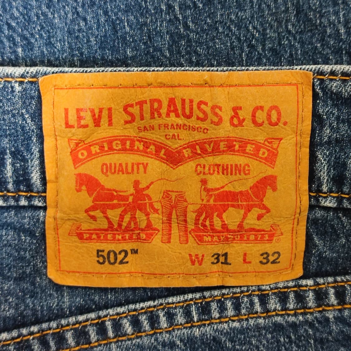 리바이스 502 청바지 데님 팬츠 상품이미지7