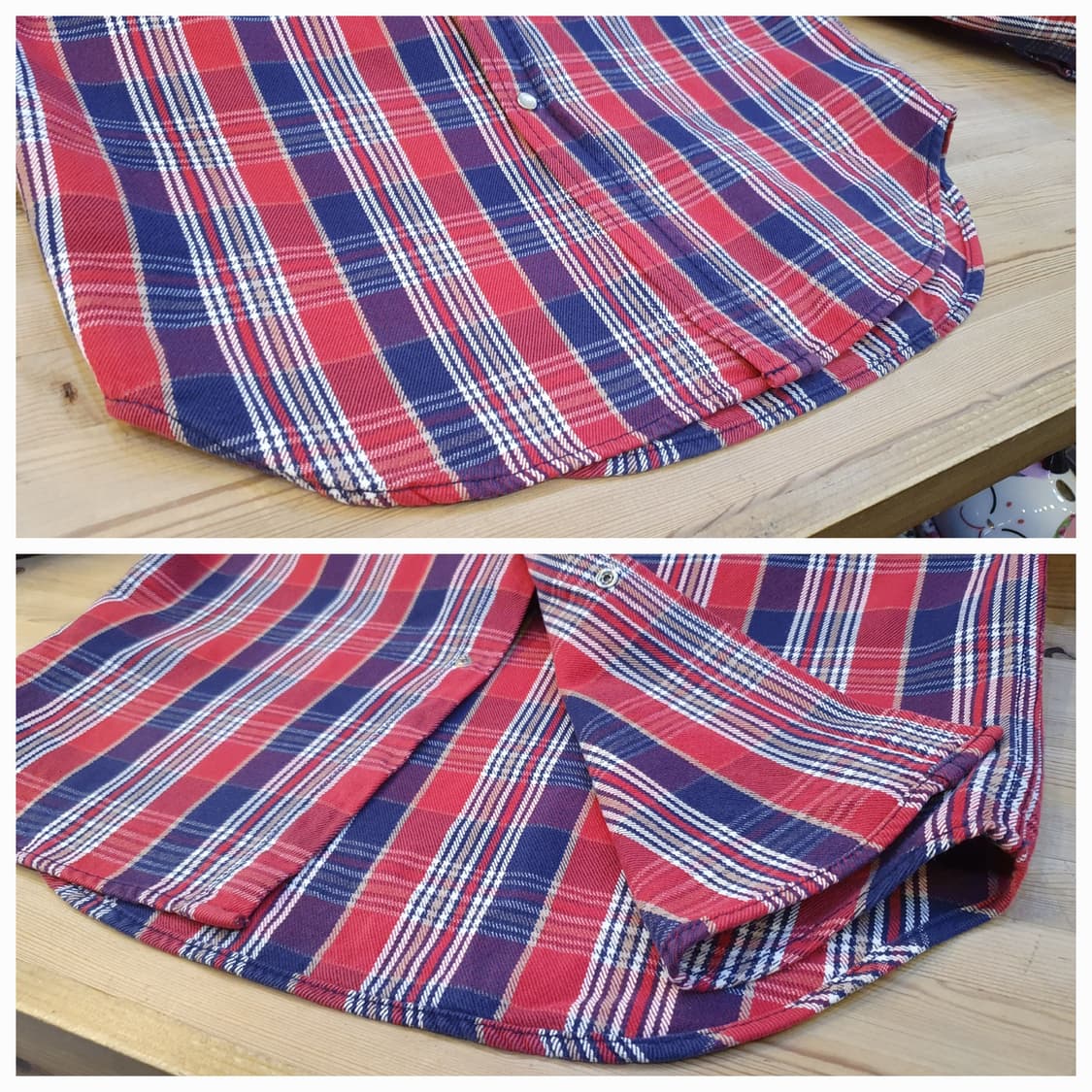 95.리바이스 융 체크남방  상품이미지8