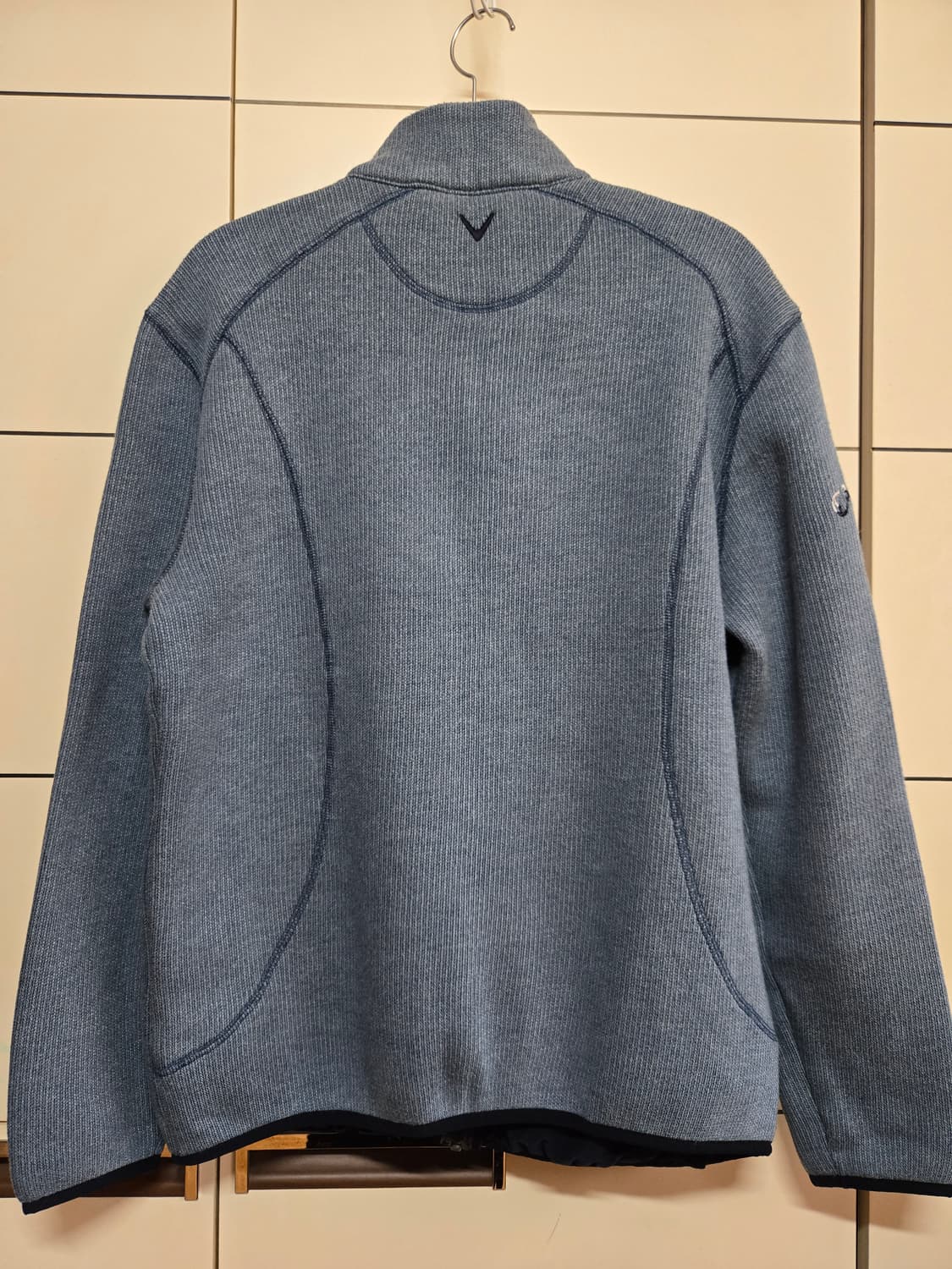 캘러웨이 정품 골프 남성 니트 기모 집업 상품이미지5