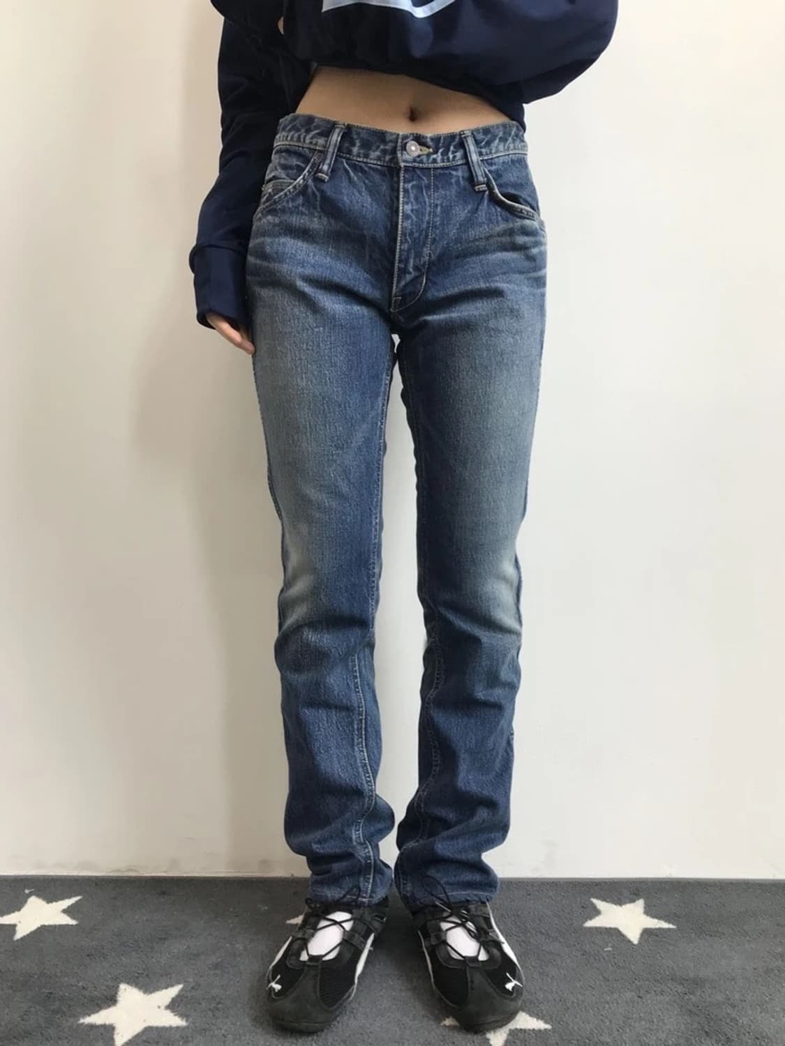 Blue Blue Japan Vintage Wash Denim Pants 상품이미지1