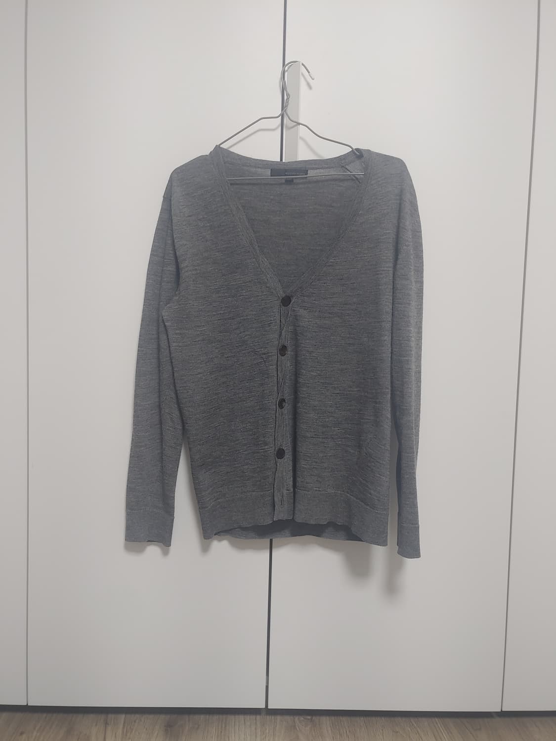 우영미  남성  얇은 브이넥  가디건-50사이즈 상품이미지1