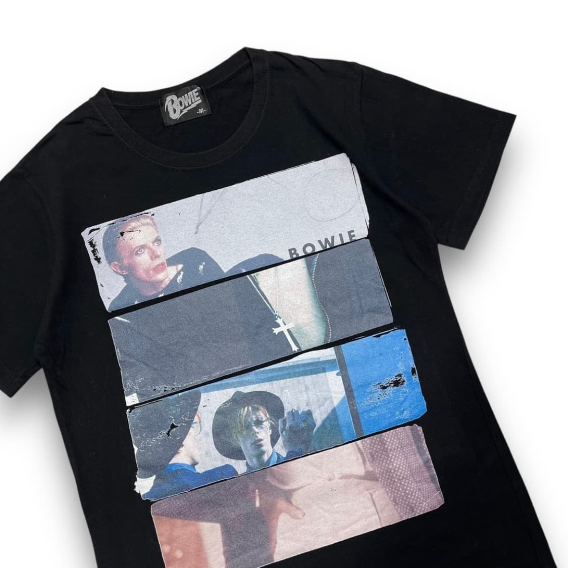 데이비드 보위 포토 밴드 락시크 반팔 티셔츠 상품이미지2