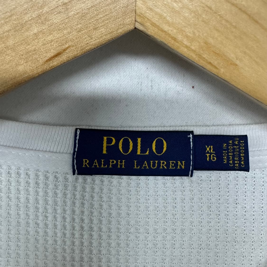 폴로 포니 와플 긴팔티 상품이미지3