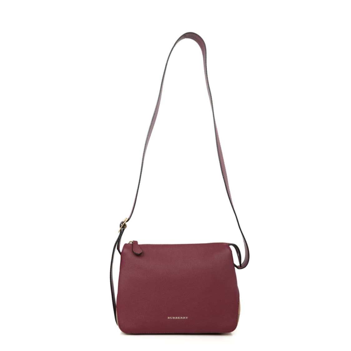 버버리 헴슬리 스몰 크로스 메신저백 4033767 버건디 상품이미지6
