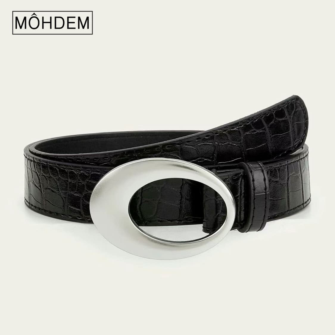 [Unisex] 원버클 크로커다일 벨트 상품이미지2