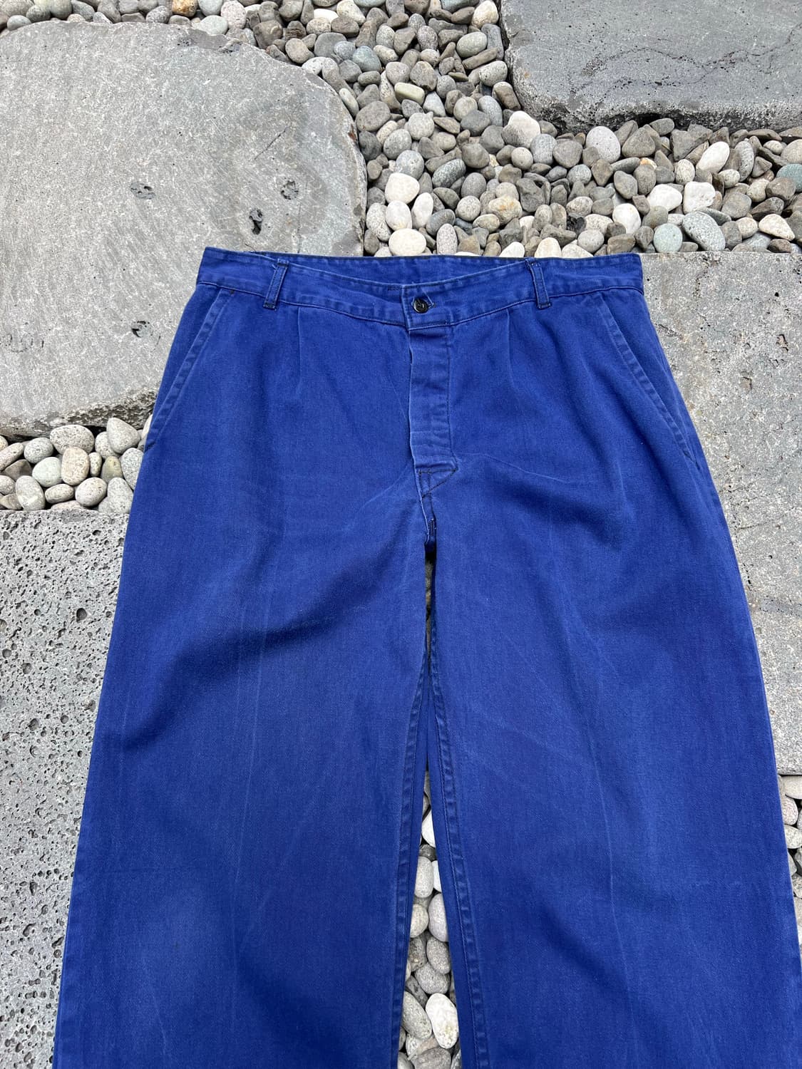 (32인치) OLD VINTAGE FADED BLUE 프렌치워크팬츠 상품이미지3