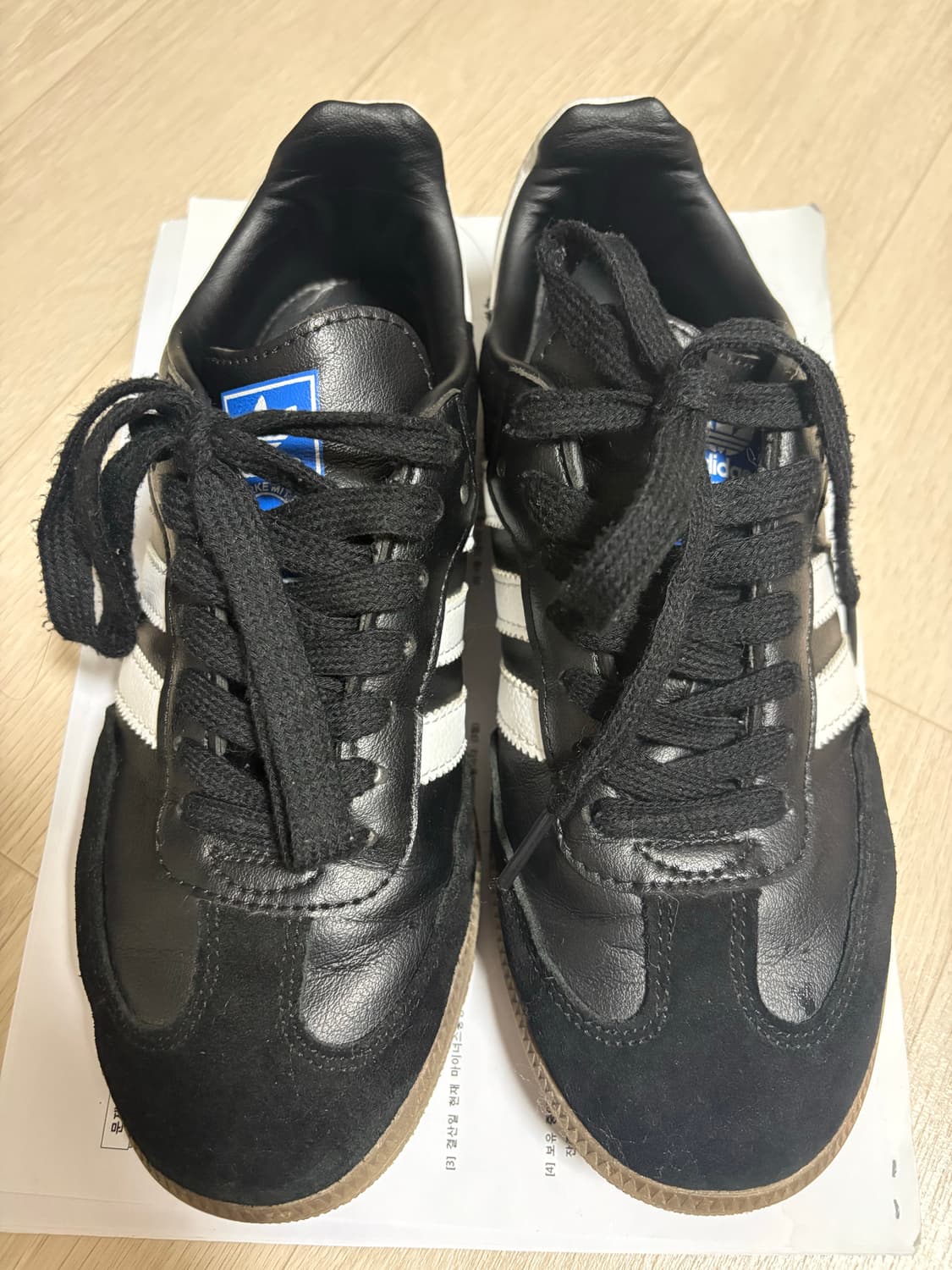 아디다스 삼바 블랙 운동화 상품이미지1