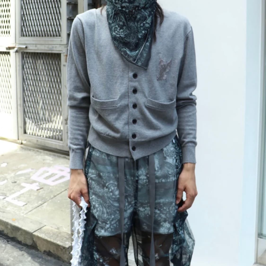 MASU 마수 10 버튼 가디건 상품이미지3