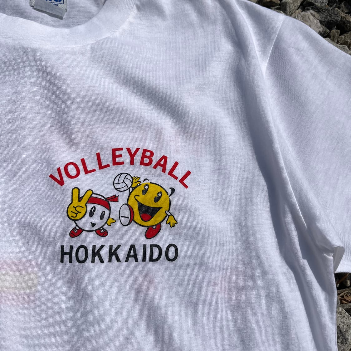 90s 아식스(made japan) 빈티지 반팔(실측확인) 상품이미지2