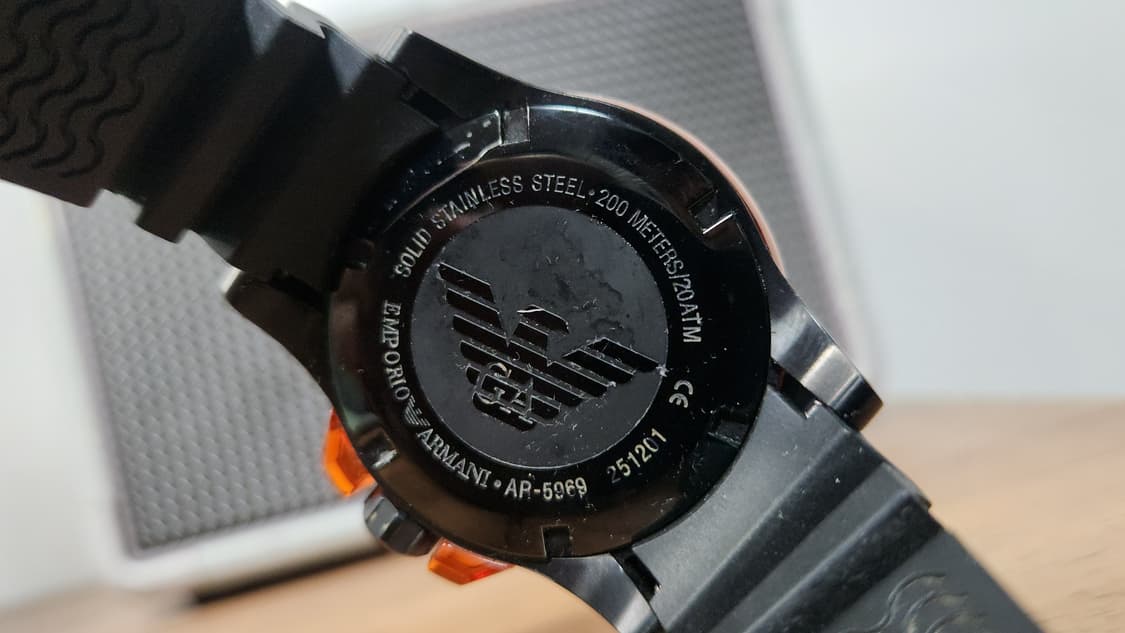 # 엠포리오 아르마니 스포티보 알마니 다이버 남성 명품시계 급처 상품이미지8
