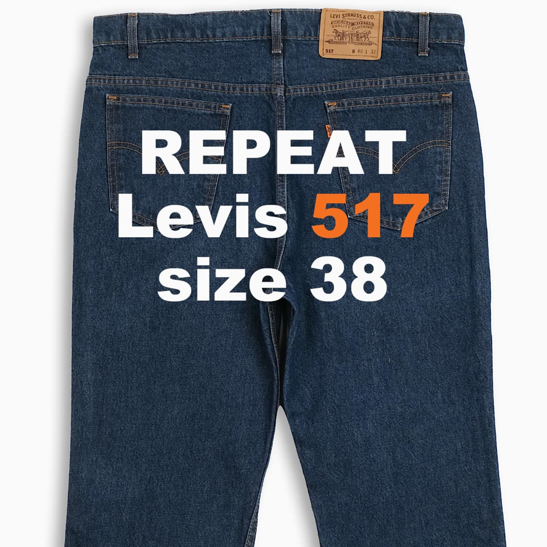 리바이스 517 오렌지탭 90s USA 38 인치 OR5174049 상품이미지1