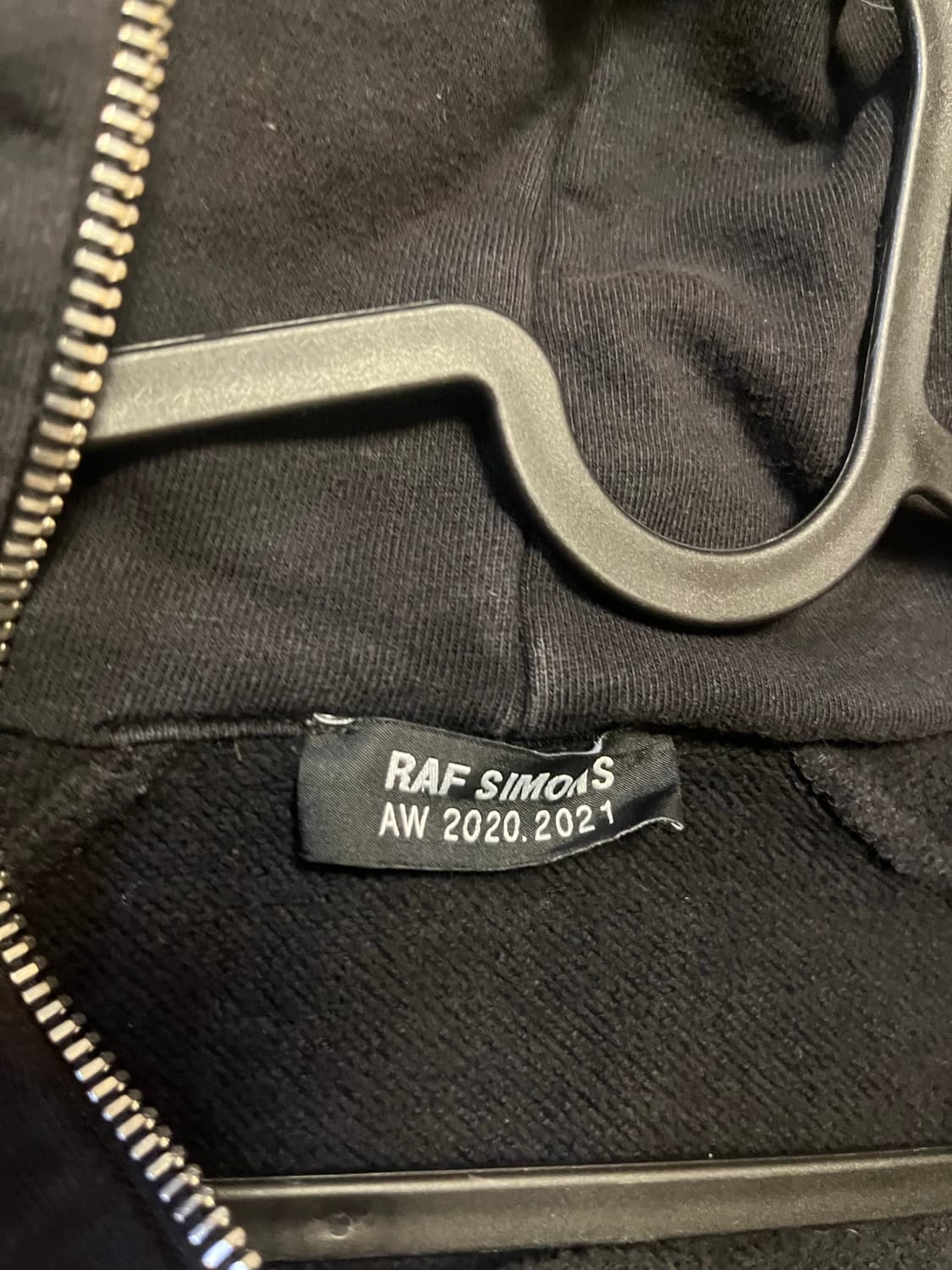 급처 L) 라프시몬스 후드 집업 상품이미지3