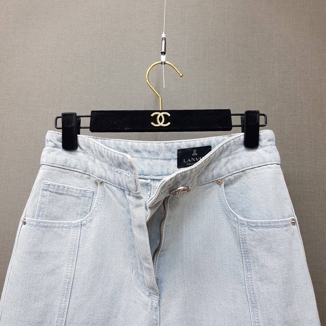 한섬 랑방 2021 하이웨이스트  데님 팬츠  61-90사이즈 상품이미지2