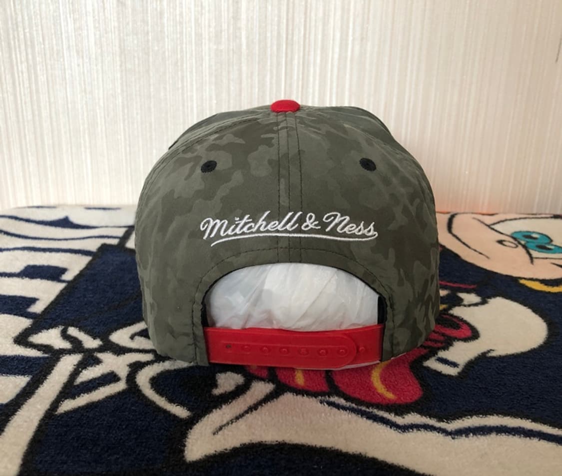 NBA 미첼앤네스 시카고불스 카모스냅백/모자 상품이미지8