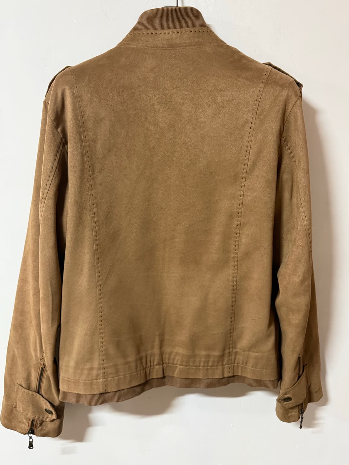 Great gatsby 카멜 스웨이드  라이더자켓 상품이미지4