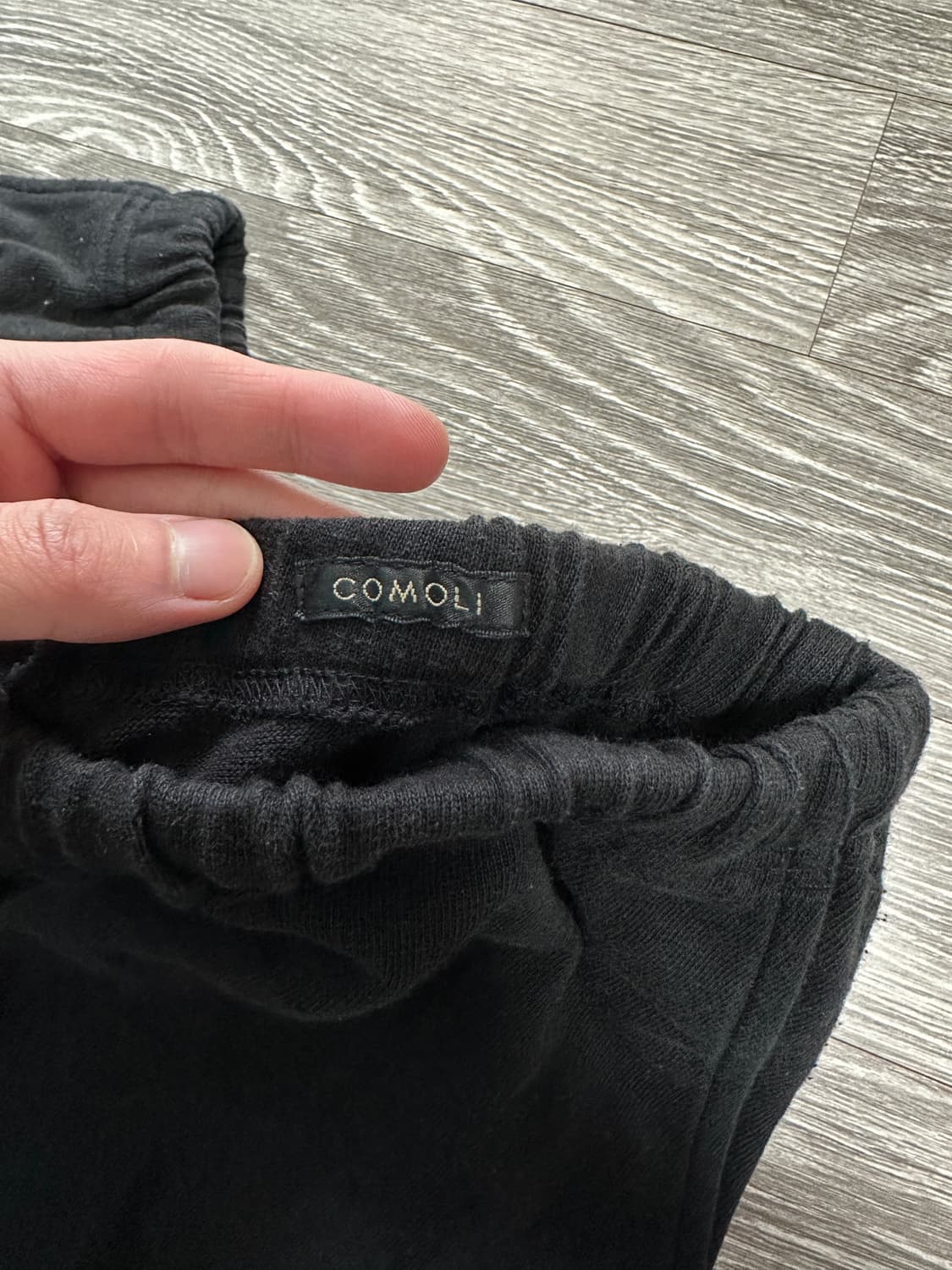 [2] 코모리 코튼 저지 니턱 팬츠 상품이미지2