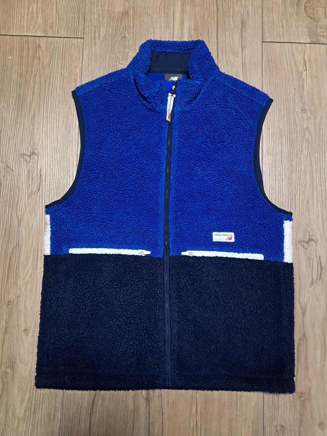 뉴발란스 뽀글이 조끼 S 상품이미지3