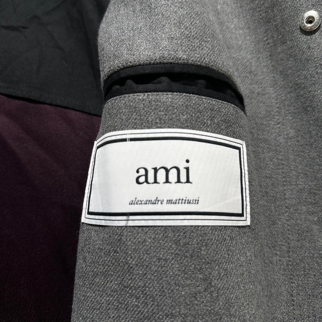 (매장판) AMI 아미 싱글 코트 상품이미지8