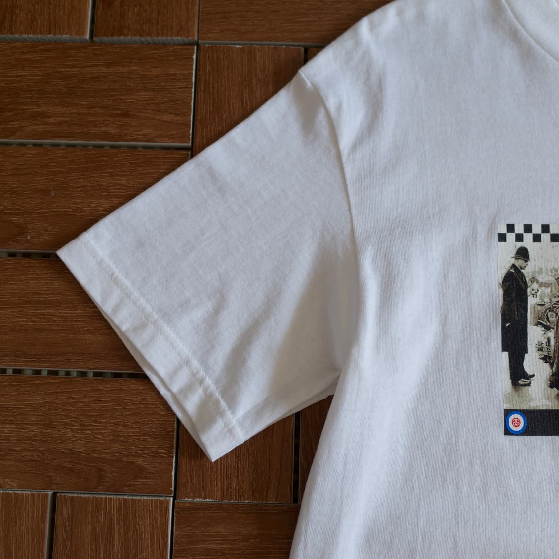 00’s Stussy X The who USA made 1/2 tee 상품이미지3