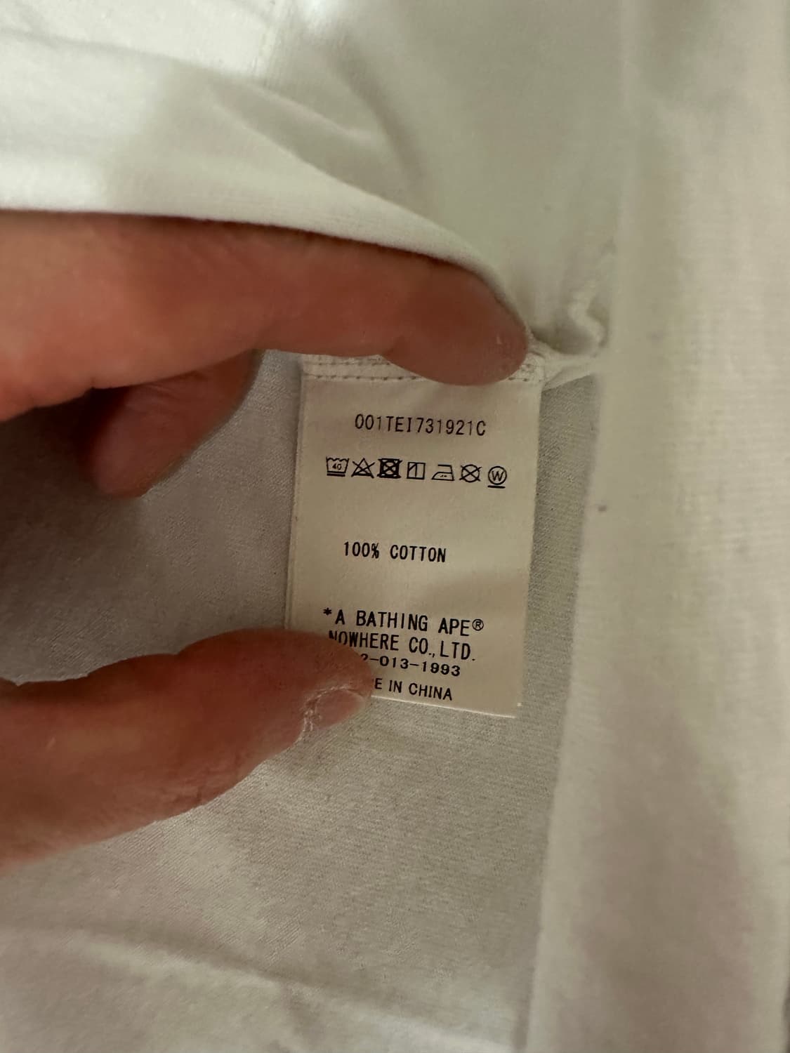 [XL/상태최상] 베이프 x 언디핏(BAPE x UNDFTD) 콜라보 T 상품이미지5