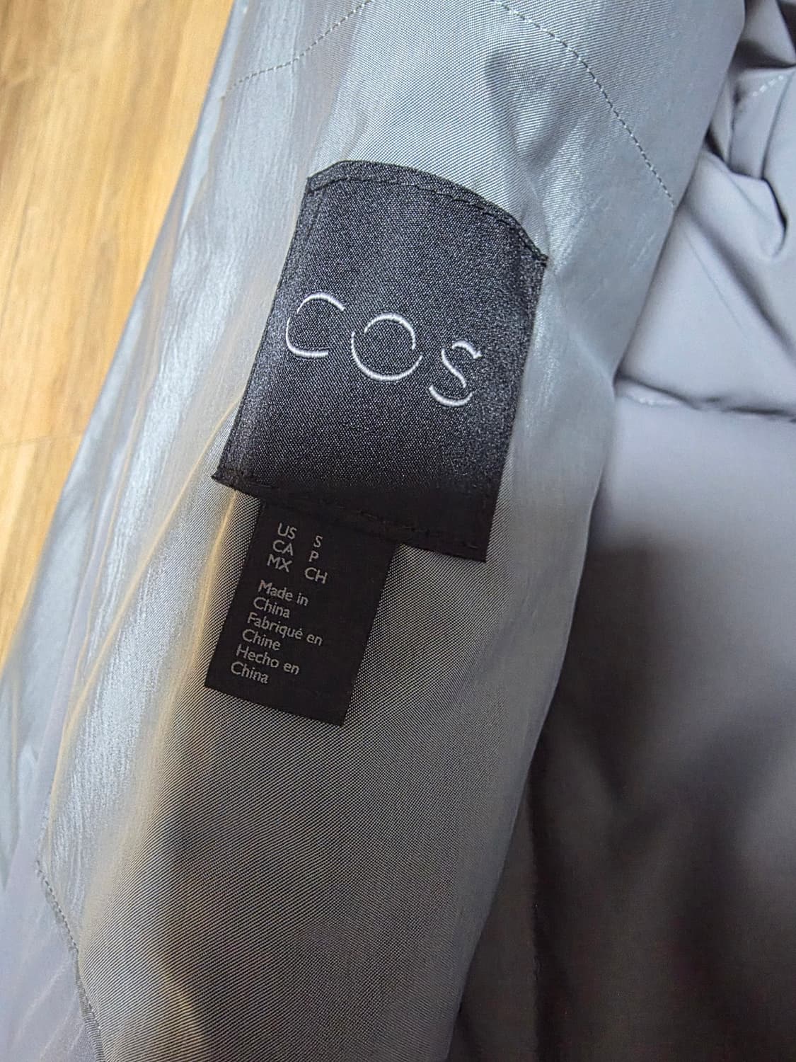 Cos워터프루프 후드패딩s(100) 상품이미지5