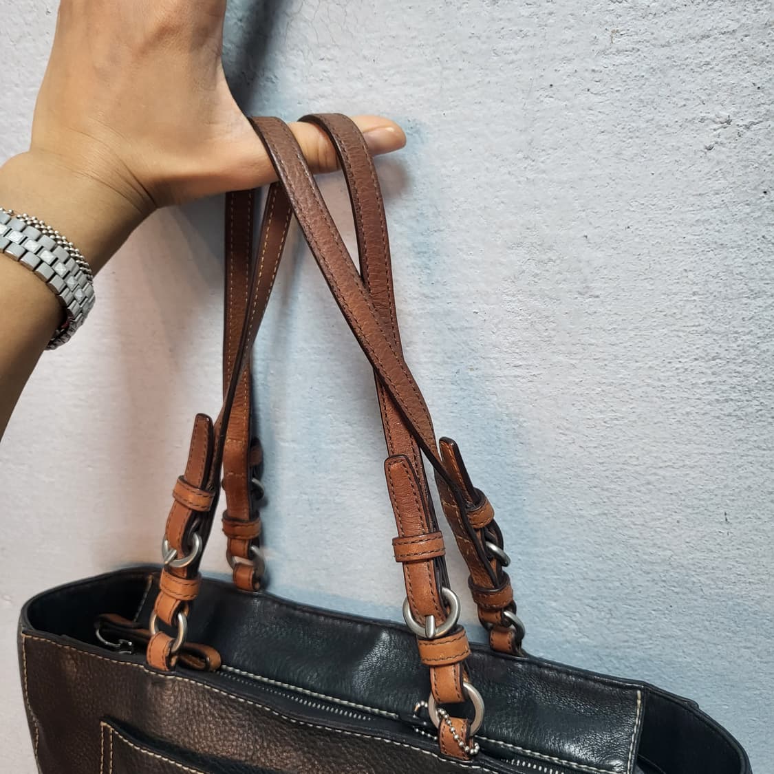 코치 가죽 가방 숄더백 토트백 상품이미지5